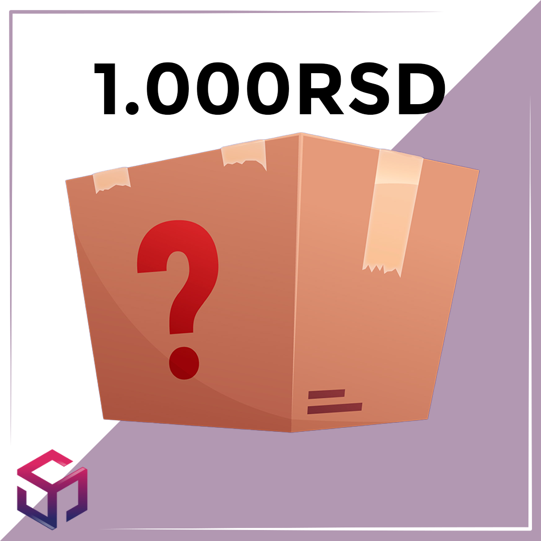MYSTERY CUBE - 1000RSD
