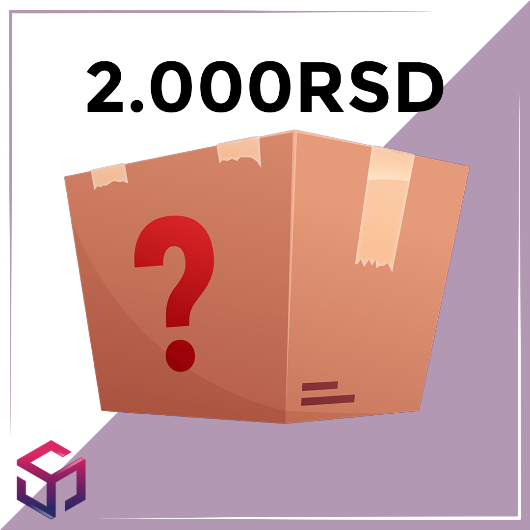 MYSTERY CUBE - 2000RSD