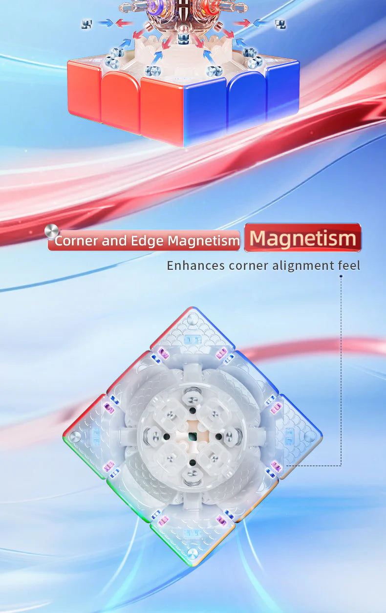 MOYU SUPER AOLONG 3x3 (20-MAGNET BALL-CORE + MAGLEV + UV)