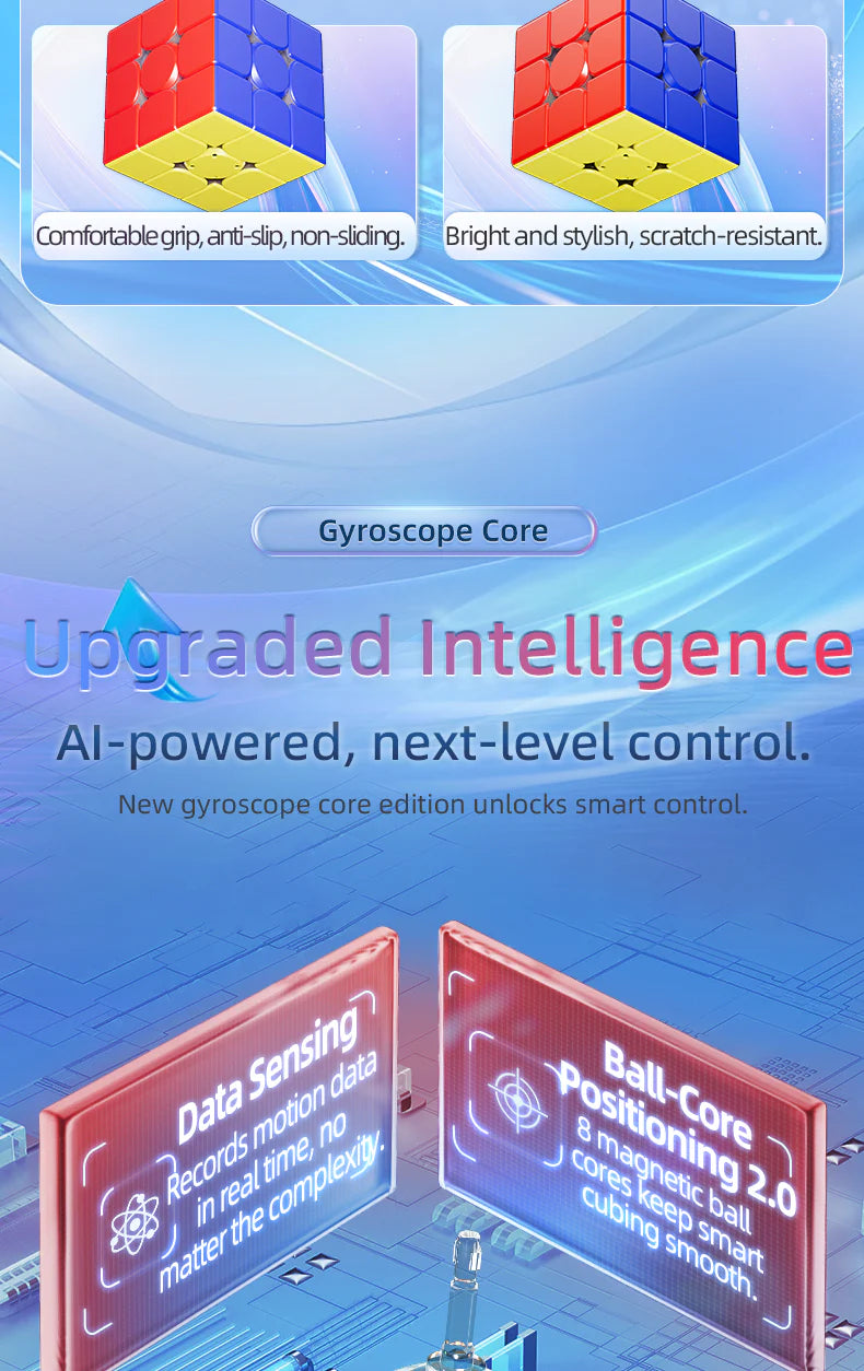 MOYU SUPER AOLONG 3x3 (20-MAGNET BALL-CORE + MAGLEV + UV)